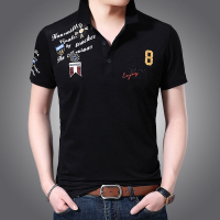 梵克公牛主推2020夏季新款重工艺刺绣男士短袖T恤衫