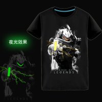 梵克公牛T恤短袖Q版夜光卡通小智男店体恤学生夏装