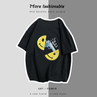 梵克公牛2021新款商务休闲牌商务休闲流恐龙T恤情侣款宽松ins夏装男