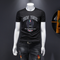 梵克公牛夏季男士T恤 丝光短袖 货号;W68045 P65 温州风 假模