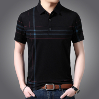 梵克公牛夏季商务男士短袖T恤男2020夏季常规款中年男装t半袖POLO衫