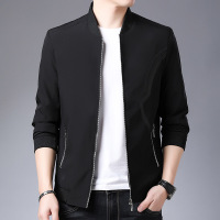 梵克公牛春季中青年男人常规外套 2020热卖中年夹克男春新款舒适休闲男装春新款季男士爸爸装茄克帅气百搭