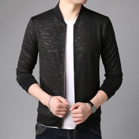 梵克公牛2020春季男式夹克中年休闲夹克衫外套拉链男装时尚男式潮官方男装 140HB101