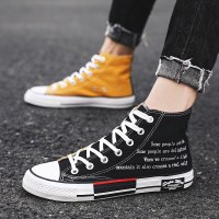 梵克公牛鞋夏季内增高男鞋6cm4cm休闲潮鞋韩版潮流网纱鞋百搭网红帆网纱高帮板鞋[正品好货]