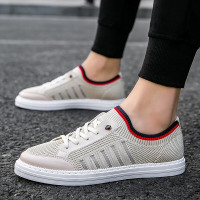 梵克公牛鞋2021新款春季懒人一脚蹬休闲帆无内里鞋男百搭韩版潮流无内里鞋小白鞋[正品好货]