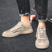 梵克公牛鞋夏季男韩版潮流鞋子春季潮鞋帆无内里鞋低帮休闲鞋学生透气小白鞋[正品好货]