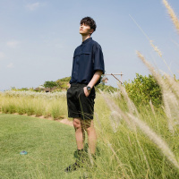 梵克公牛男装宋威龙元宋同款衬衫男韩版流宽松男士衬衣