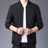 梵克公牛2021新款外套男常规潮流韩版夹克春秋上衣褂子中青年韩版拉链开衫