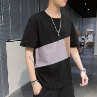 梵克公牛男士短袖T恤宽松衣服韩版牌韩版流棉半袖男装2021新款夏季短袖体恤