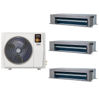 美的(Midea) 中央空调多联机 玲珑系列 MJV-120W-D01-LLⅡA 家用变频冷暖 多联机一拖三 裸机价