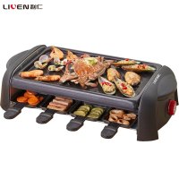利仁(Liven)KL-J4300电烤炉 双层不粘烤肉机烧烤炉烧烤架多功能家用