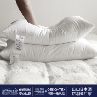 [单只装]酒店枕芯羽丝绒枕芯白绒枕单人护颈枕家用枕套枕头