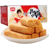 盼盼肉松饼1300g整箱批发美食肉松条糕点心礼盒装零食品小吃散装批发