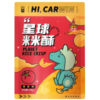 卡尔顿星球米米酥番茄味酥脆办公室零食小吃58g*3袋