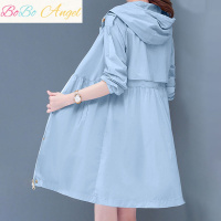 BOBO Angel防晒衣女中长款2019新款夏季薄款防晒衫女士防晒服流行风衣外套潮