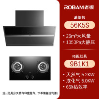 老板(ROBAM)厨电套餐CXW-260-56K5S+JZ(Y/T)-9B1K1(默认天然气,如需液化气请备注或联系客服