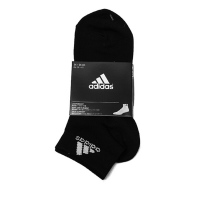 Adidas阿迪达斯运动袜四季款中性袜子训练休闲透气短筒袜(一双装)AA2282 C