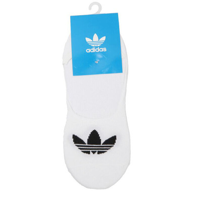 阿迪达斯Adidas 三叶草男女袜三双装2019新款运动舒适透气耐磨休闲运动袜CV5941 C