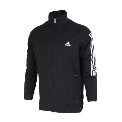 Adidas阿迪达斯男装春季新品运动服休闲舒适针织夹克外套EJ9671 C