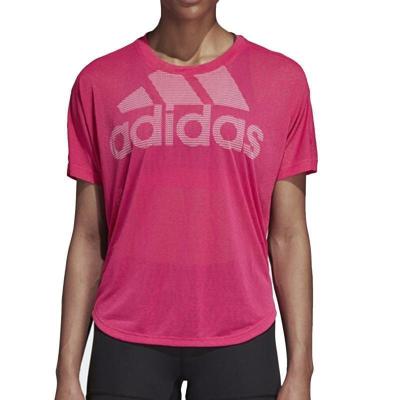 阿迪达斯adidas Magic Logo Tee 女子训练透气舒适轻质运动短袖T恤CZ8006 C