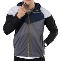 Nike耐克男子春夏季新品跑步舒适透气运动服连帽开衫休闲夹克外套AR0258-021 C