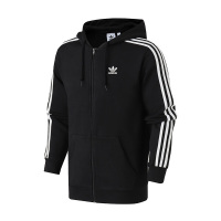 Adidas阿迪达斯三叶草男装新款运动服连帽防风舒适透气夹克外套DV1551 C