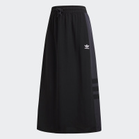 Adidas阿迪达斯三叶草女装 运动休闲舒适透气轻便女子运动长裙DP8585 D