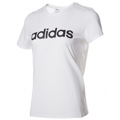 Adidas阿迪达斯女装夏季新款运动休闲短袖上衣圆领T恤DU2080 C