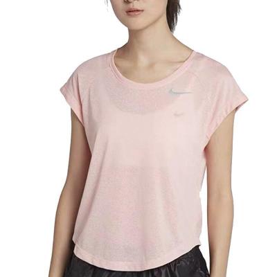 Nike耐克女子新款运动休闲舒适透气时尚圆领短袖T恤上衣CD8192-646 D