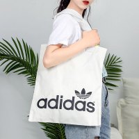 Adidas阿迪达斯三叶草男包女包 2020秋季新品情侣运动包休闲时尚户外单肩手拎帆布包FT8539 Z