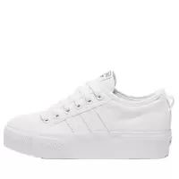ADIDAS阿迪达斯三叶草女鞋秋季新款NIZZA厚底运动休闲板鞋FV5322 D