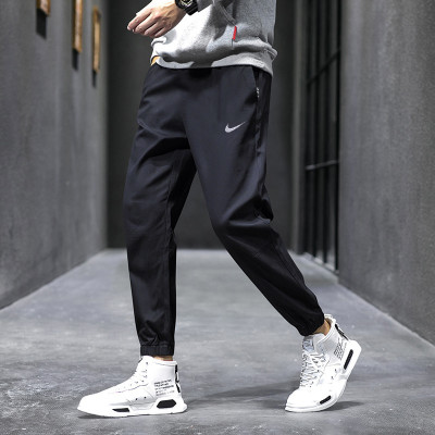Nike耐克男子款时尚潮流休闲运动梭织宽松小脚裤长裤潮BV4834-010 D