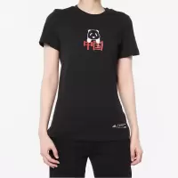 Adidas阿迪达斯时尚潮流女装运动休闲健身训练圆领T恤FK4407 SZ