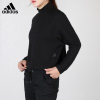 Adidas阿迪达斯时尚潮流女装圆领休闲运动长袖衫上衣EA0417 Z