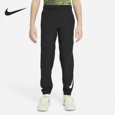 Nike耐克大童装运动休闲透气舒适跑步宽松百搭长裤DJ7295-010 D