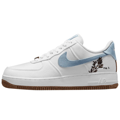 NIKE耐克休闲鞋AIR FORCE 1空军一号舒适耐磨低帮女鞋板鞋运动鞋CZ0269-100 Z