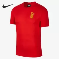 NIKE耐克短袖T恤运动休闲舒适透气针织圆领男装CI9843-650 Z