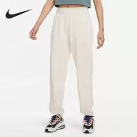 NIKE耐克长裤运动休闲加绒保暖针织女裤BV4090-219 D