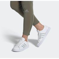 Adidas阿迪达斯Neo女子低帮舒适小白鞋运动休闲板鞋FW3734 Z