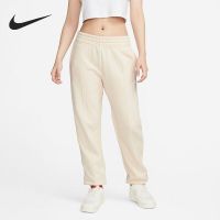 NIKE耐克长裤运动休闲加绒保暖针织收脚女裤DV7093-219 Z