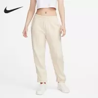 NIKE耐克长裤运动休闲加绒保暖针织收脚女裤DV7093-219 Z