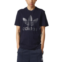 adidas/阿迪达斯三叶草短袖T恤运动休闲舒适透气圆领男装BK2220 Z