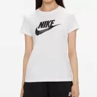 Nike/耐克短袖T 恤运动休闲舒适透气针织圆领女装DV6095-100 Z