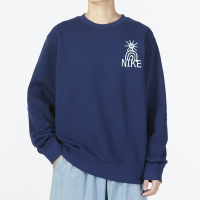 Nike/耐克卫衣运动休闲加绒保暖针织圆领男装套头衫DQ4073-410 Z