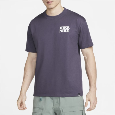 NIKE/耐克短袖T恤运动休闲舒适透气针织圆领男装FB8124-015 Z
