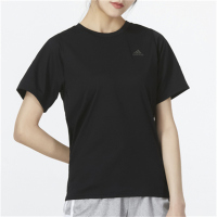 adidas/阿迪达斯女子 新款运动服跑步休闲训练短袖T恤 H57742 D