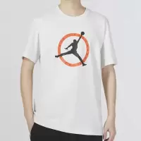NIKE耐克短袖T恤JORDAN运动休闲针织圆领男装DV8437-030 D