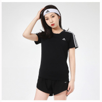 adidas/阿迪达斯短袖T恤运动休闲针织圆领女装GL0784 C