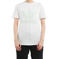 adidas/阿迪达斯三叶草短袖T恤运动休闲透气针织圆领女装FJ9452 Z