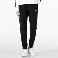 adidas/阿迪达斯女子经典简约百搭收口休闲运动针织长裤 HF0031 C